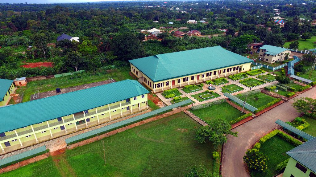 Aerial View of Lumen Christi school